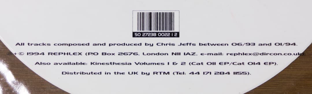 m*n様 KINESTHESIA Empathy Box Rephlex