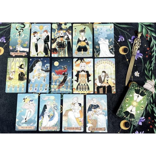 【正規品タロットカード】クラファン終了入手困難インディーズ✨魔法の目覚めのデッキ