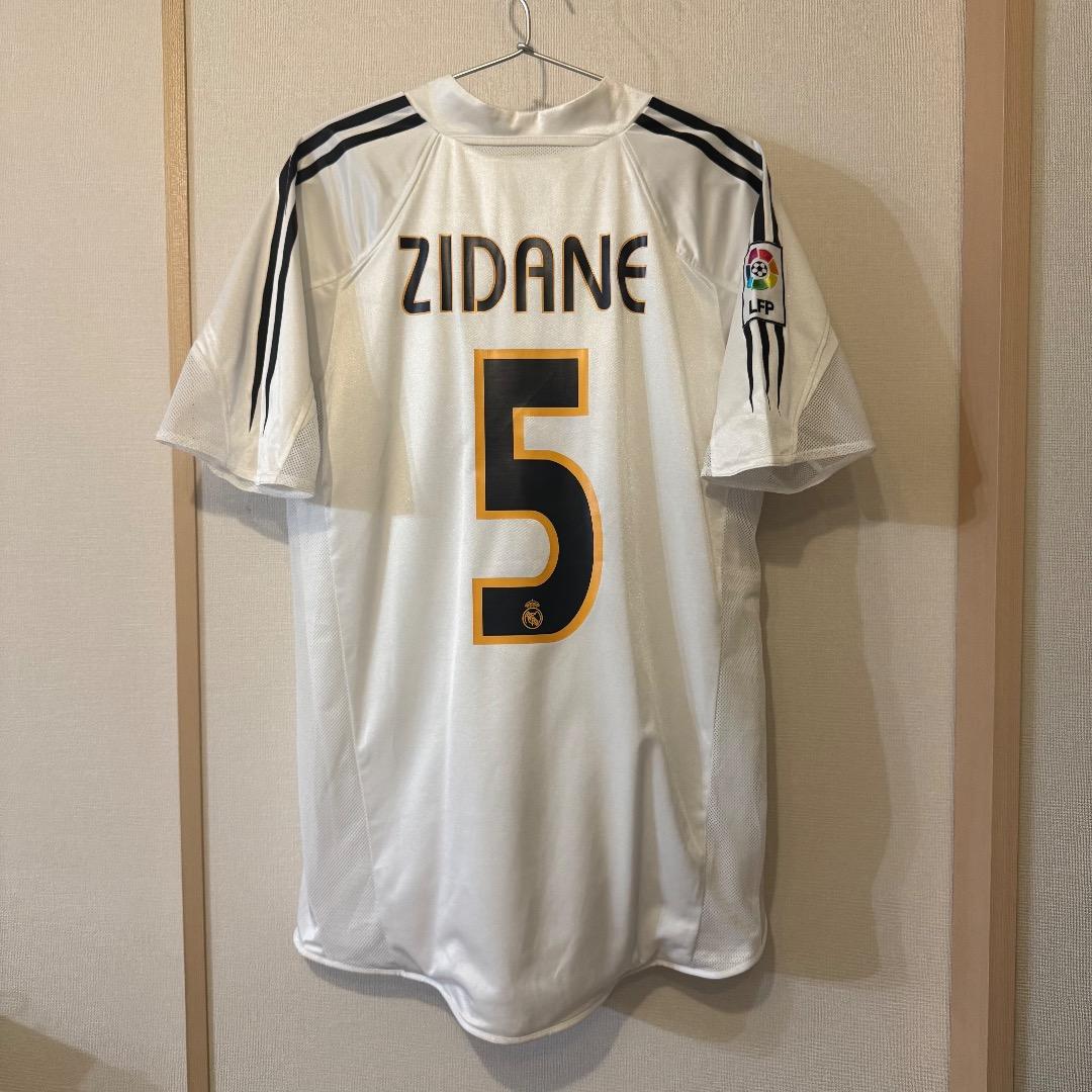 【極美品】ジダン 選手仕様 04/05 レアルマドリード ユニフォーム
