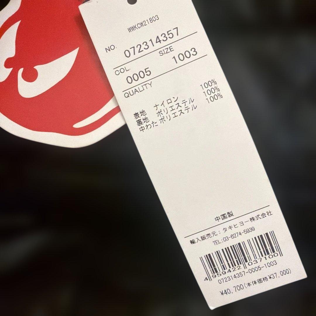 WAAC ワック 2wayスカート 中綿キルティング 暖かい ブラック 新品