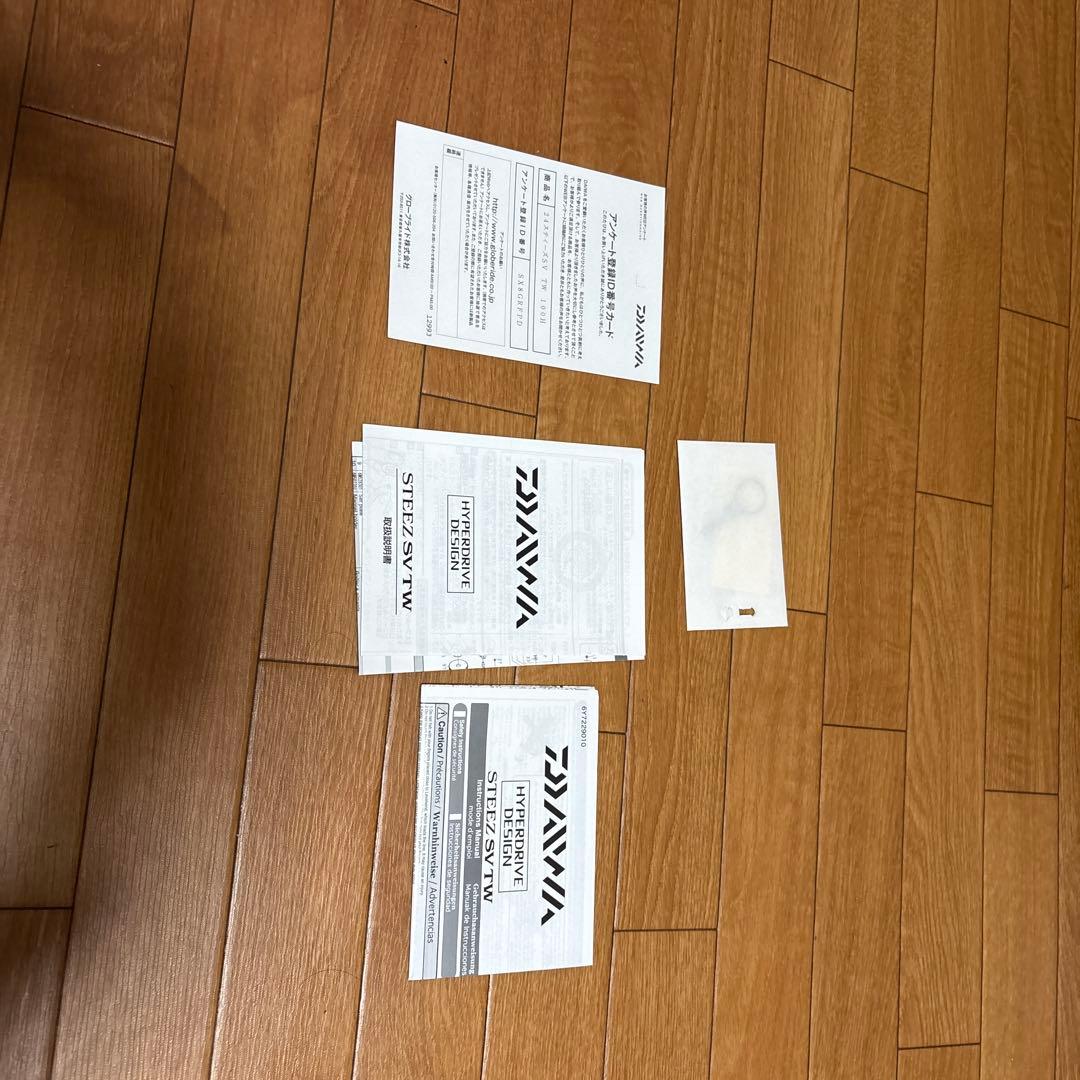 Daiwa SV TW 100H ベイトリール