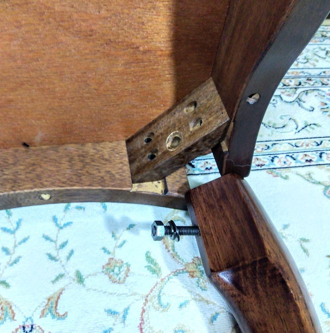 【猫脚アンティーク】センターテーブル　ヴィンテージローテーブル　✱美品✱