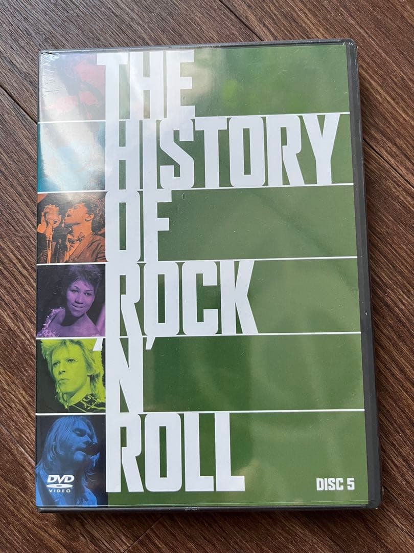 レア品⭐︎【5巻セットDVD】ヒストリー・オブ・ロックンロール Vol.1〜5