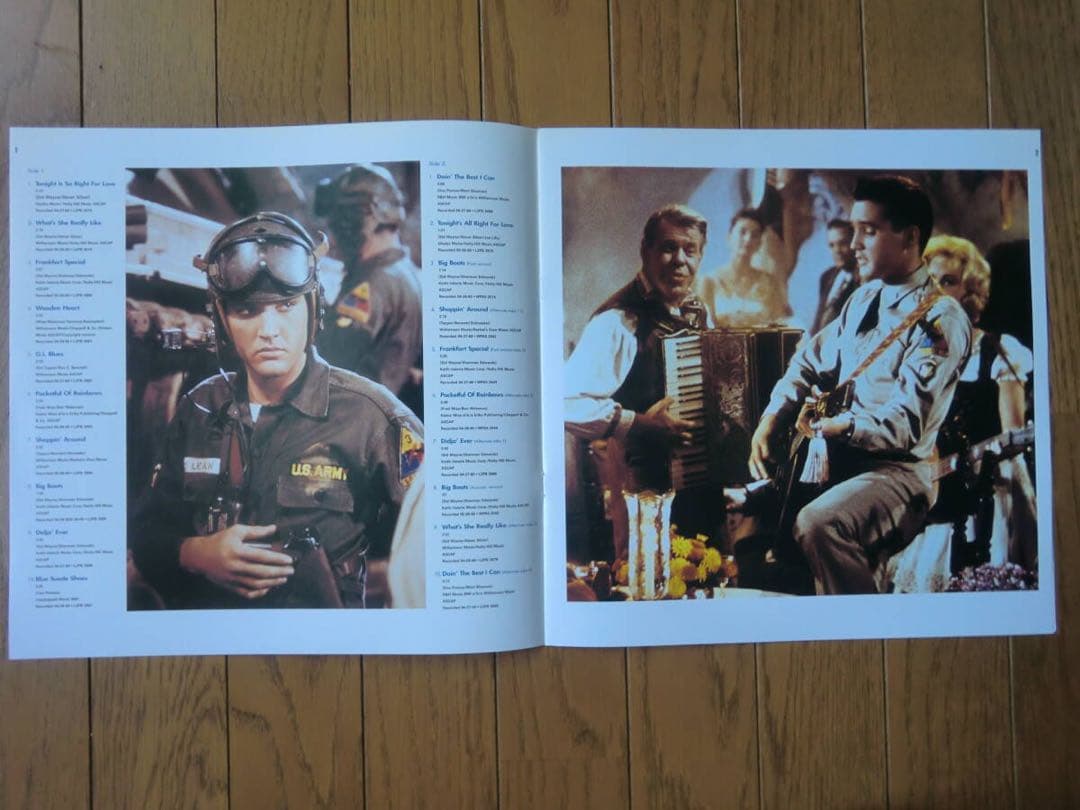 Elvis G.I. Blues コレクターズエディション新品2枚+7\"レコード