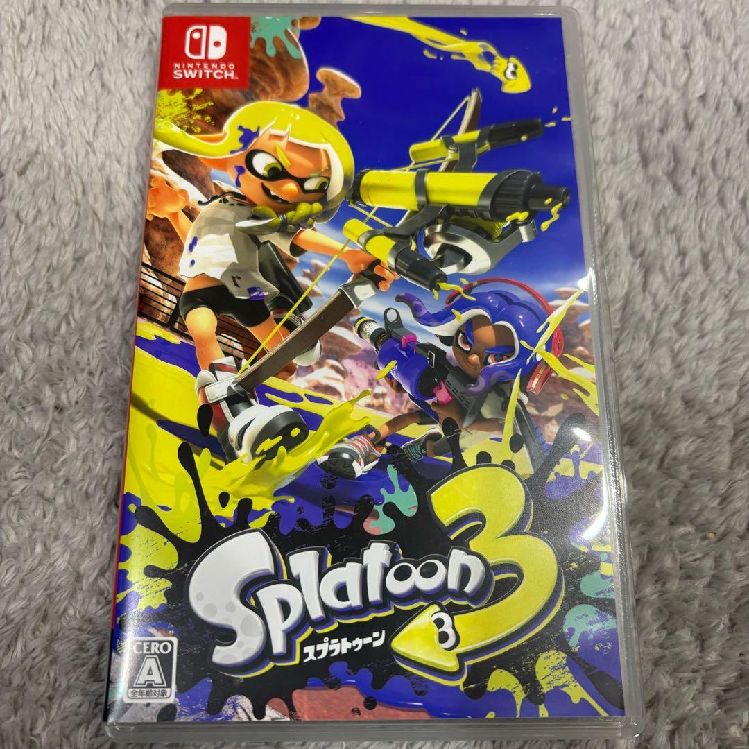 Nintendo Switch 本体+(追加)Splatoon3ソフト