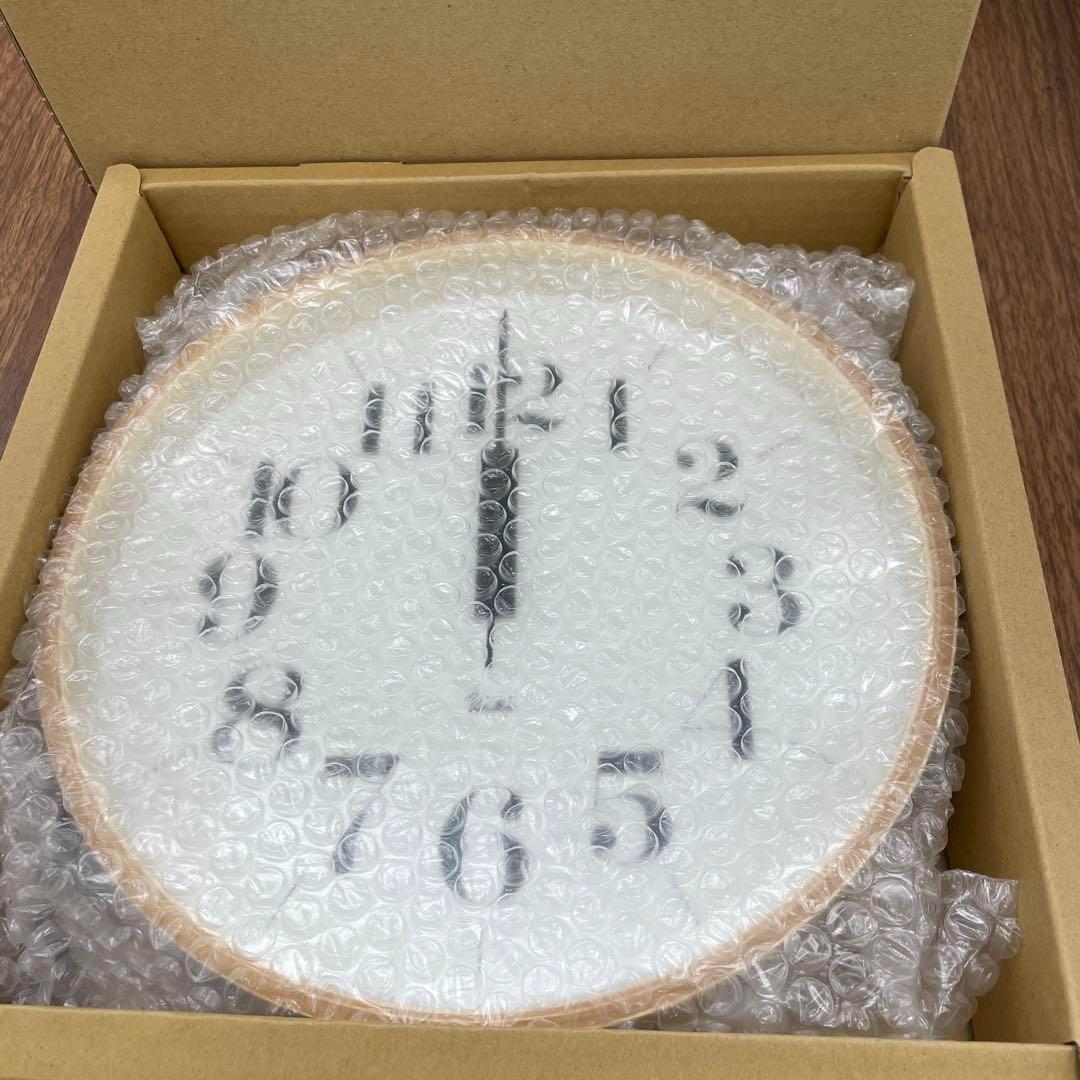 Lemnos Riki Clock WR20-02 電波式掛け時計25.4cm