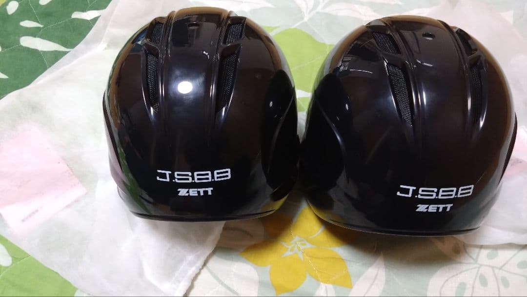 少年野球 バッター用ヘルメット 黒　ZETT