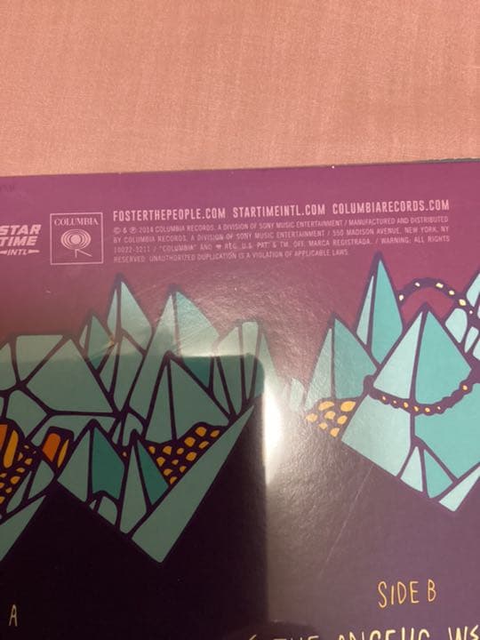 FOSTER THE PEOPLE SUPERMODEL未開封　重量盤　180g