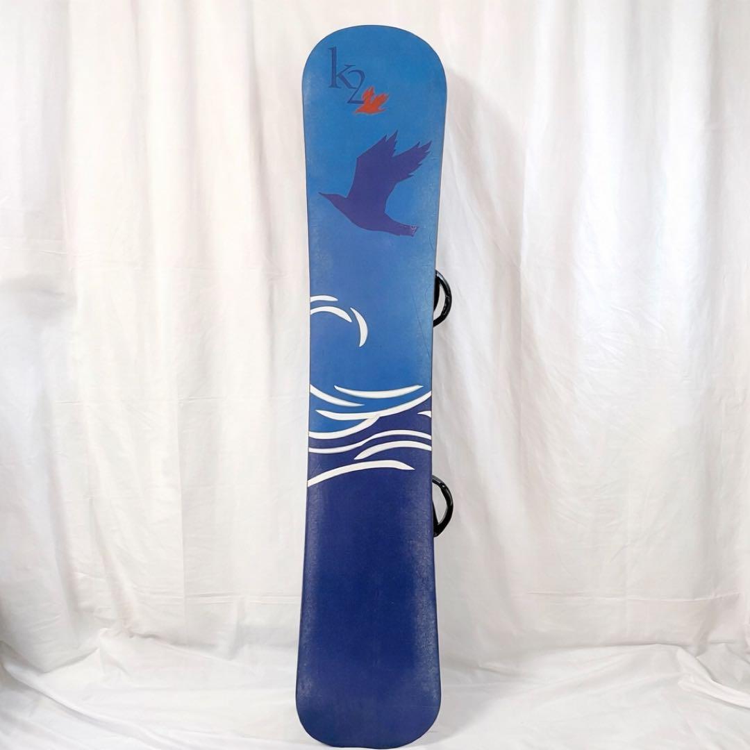 K2×サロモン スノーボードセット 板147cm バインS/M ソールカバー付き
