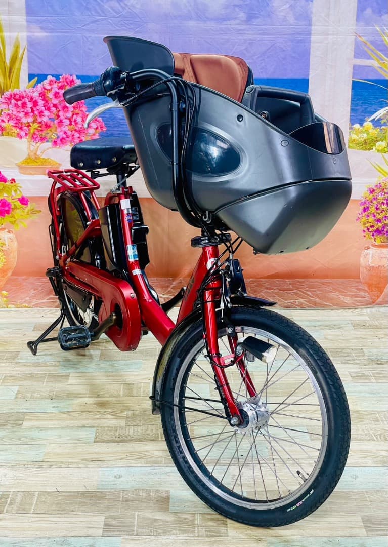 【限定価格】BIKKE ビッケ13AH⭐️ブリヂストン子供乗せ電動自転Y3417