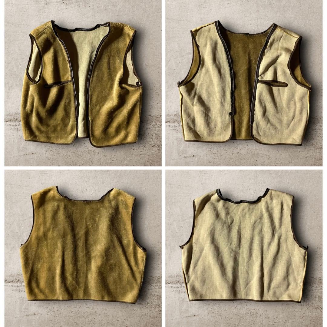 日本製vintage牛革カウレザージャケットA2フライト本革リアルレザー短丈 L