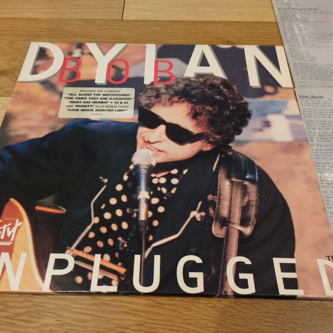 Bob Dylan　ボブ・ディラン『MTV Unplugged』　アナログ盤