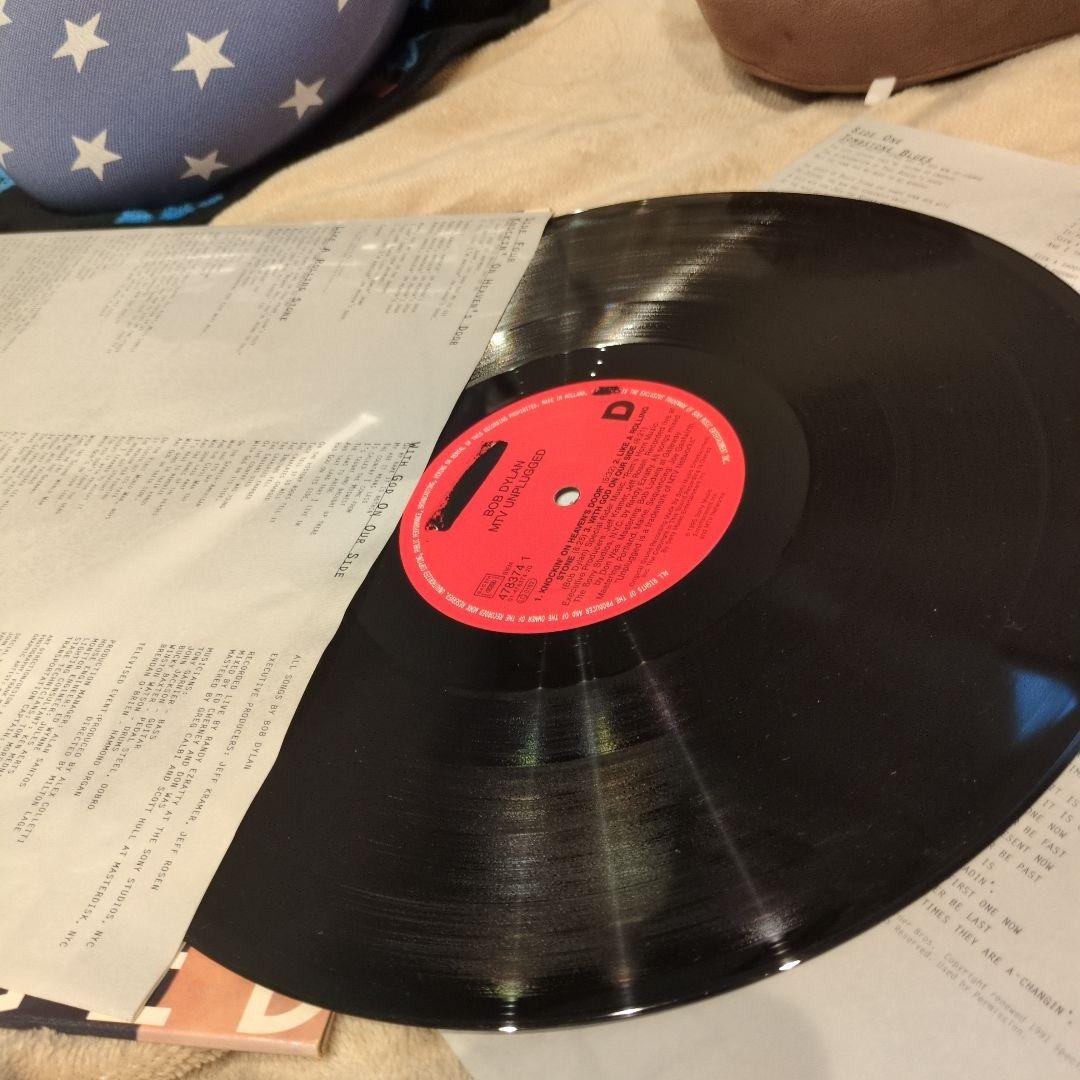 Bob Dylan　ボブ・ディラン『MTV Unplugged』　アナログ盤