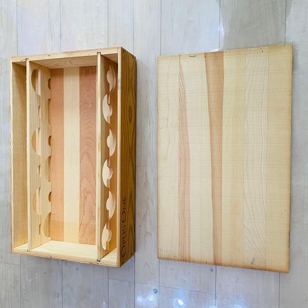 オーパスワン6本用ワイン木箱（空箱）【全7箱セット】