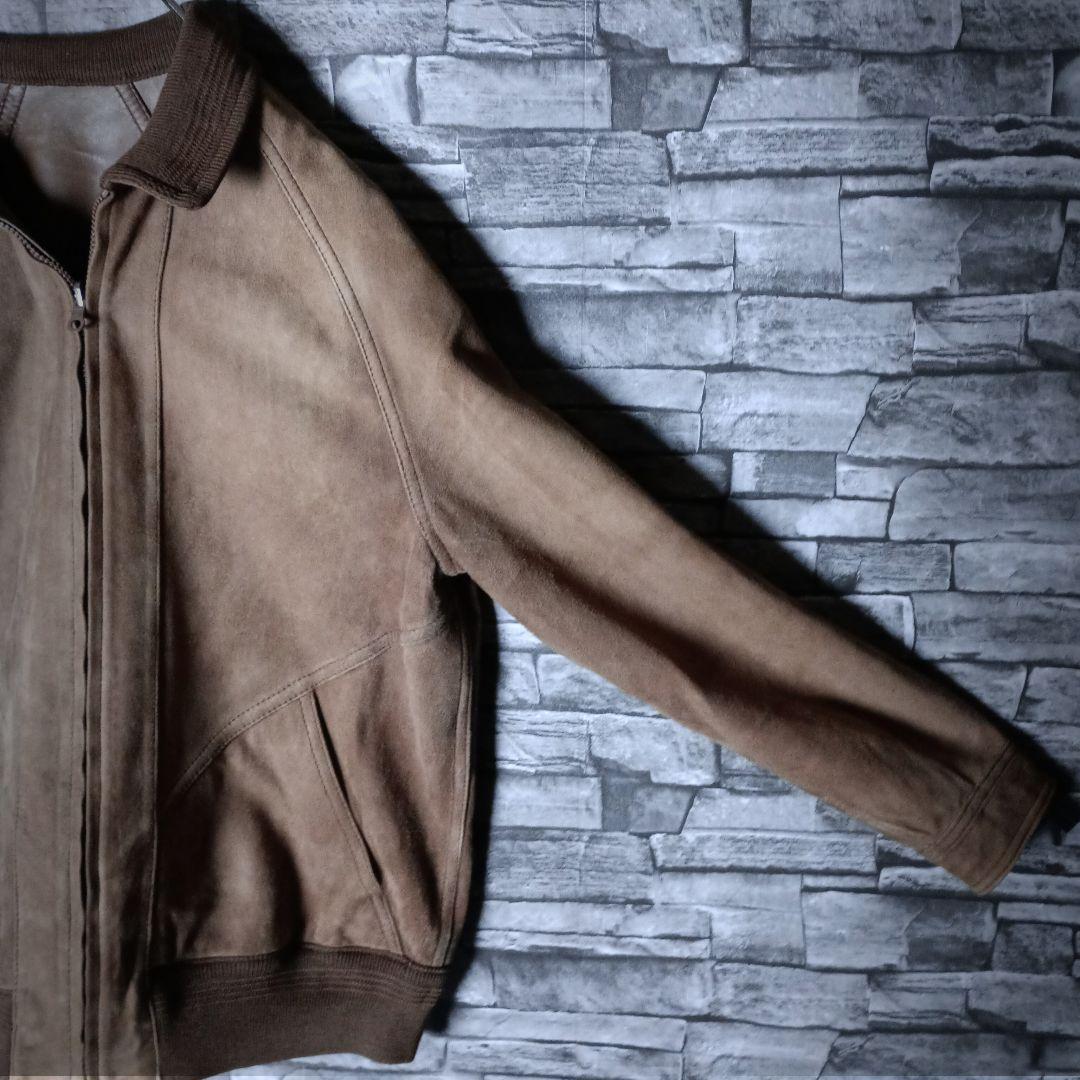 トラス スウェード×ラムレザー リバーシブル革ジャン