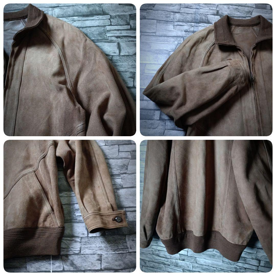 トラス スウェード×ラムレザー リバーシブル革ジャン