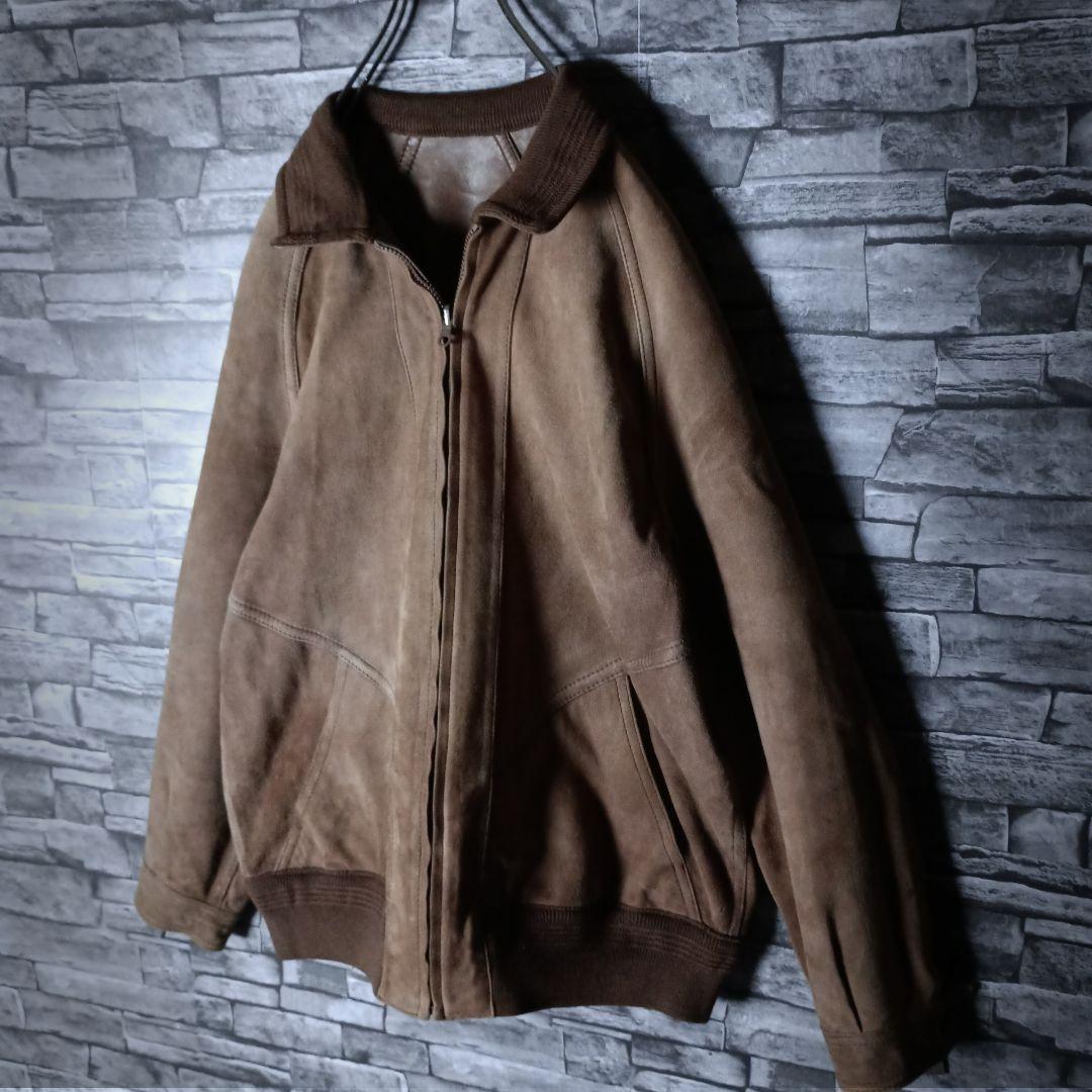 トラス スウェード×ラムレザー リバーシブル革ジャン