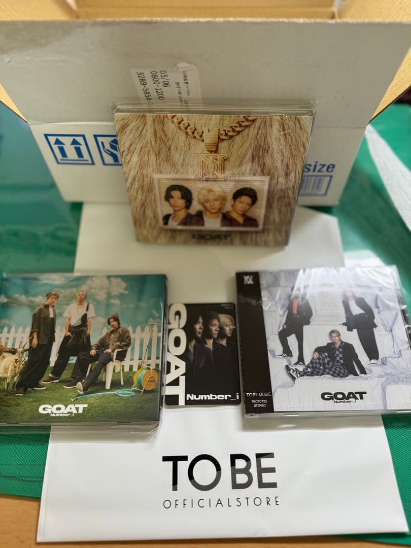 新品・未開封Number_i 3形態まとめ買い特典付 初回生産限定盤 セット販売