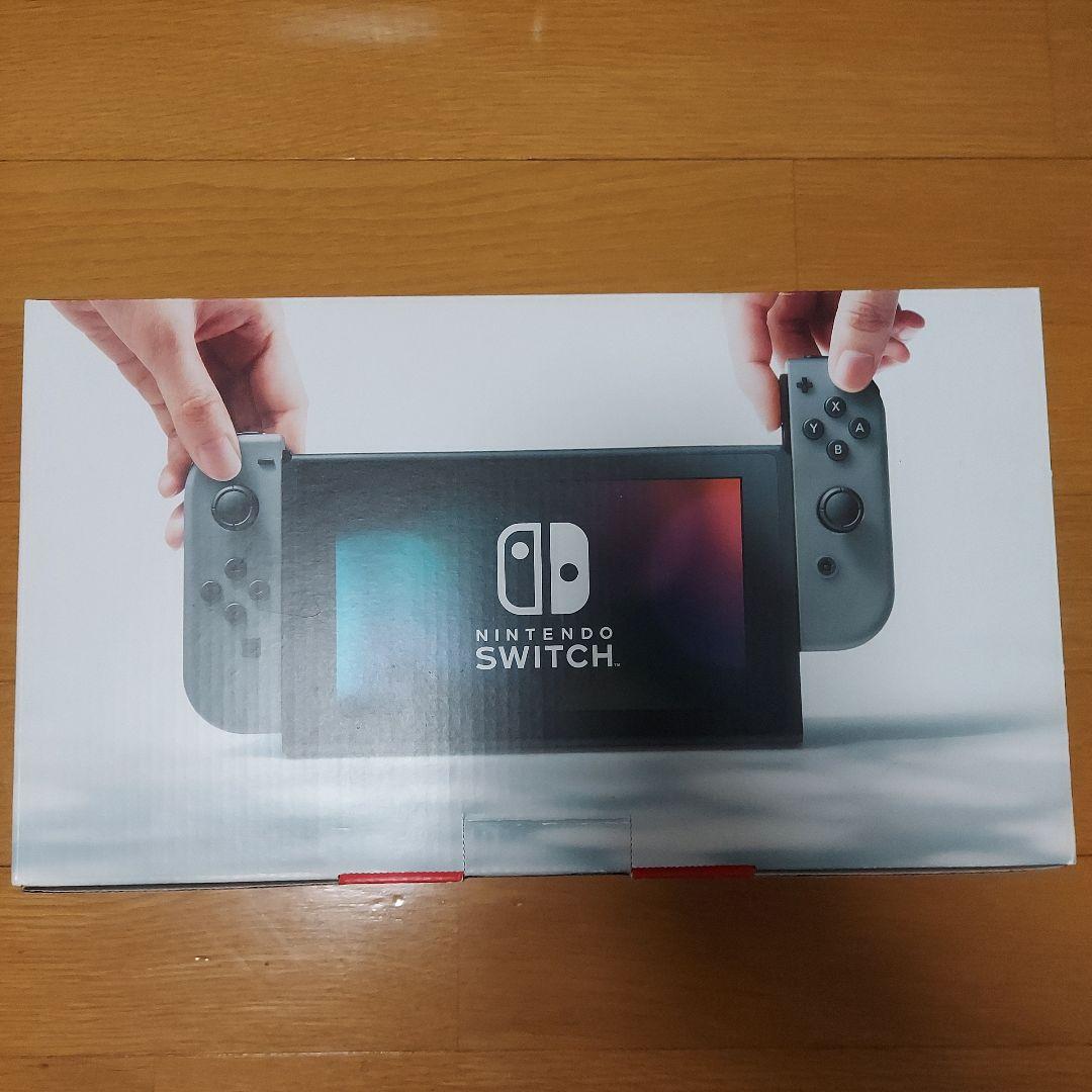 Nintendo Switch グレー 本体　ハードケース付