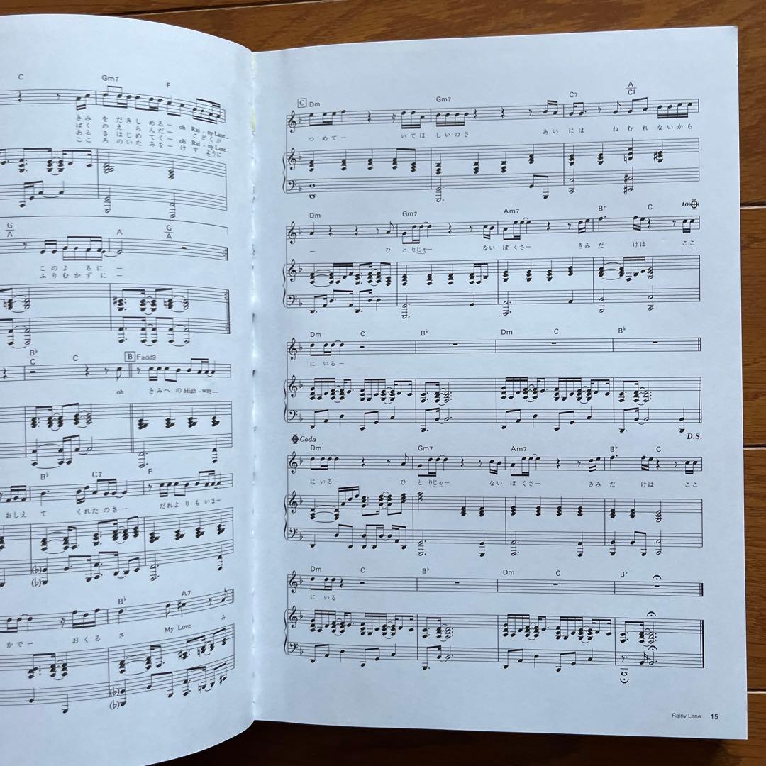 吉川晃司 スコア集 MELODIES＆MEMORIES 楽譜