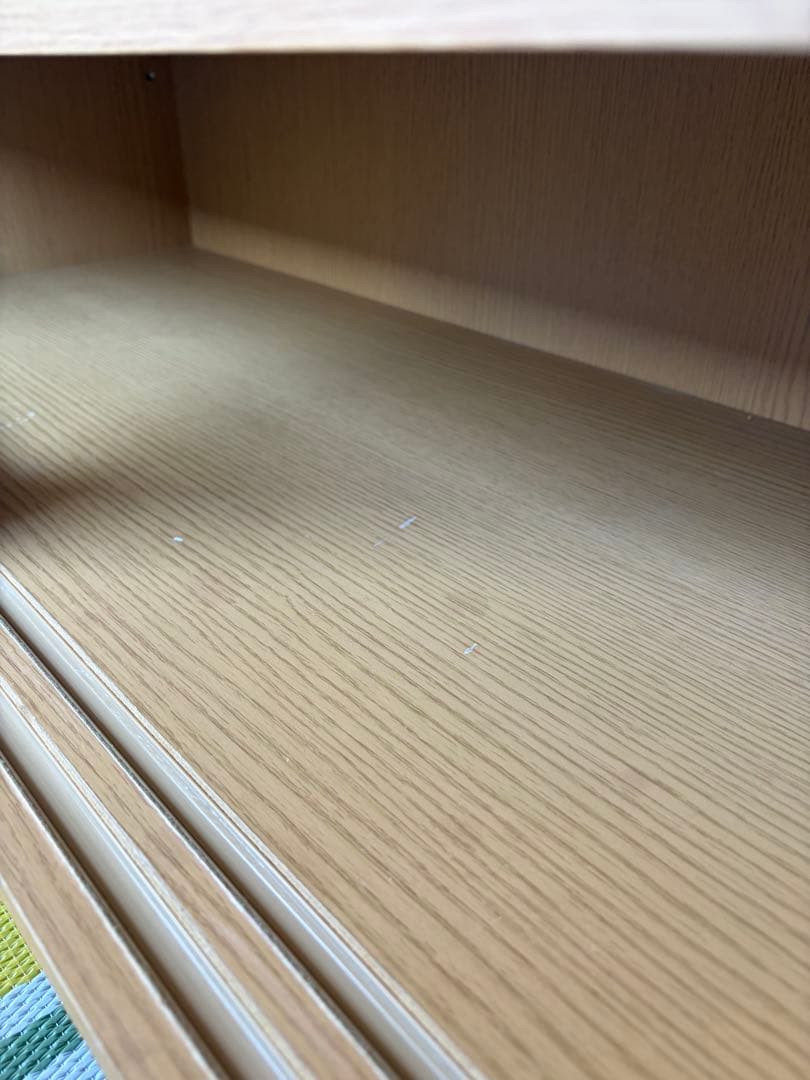 無印良品　食器棚　引き戸　キャビネット