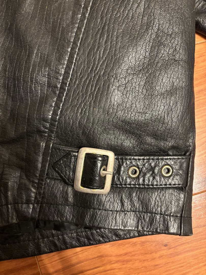 ろ*い様 FOOR STEP レザーライダースジャケット M