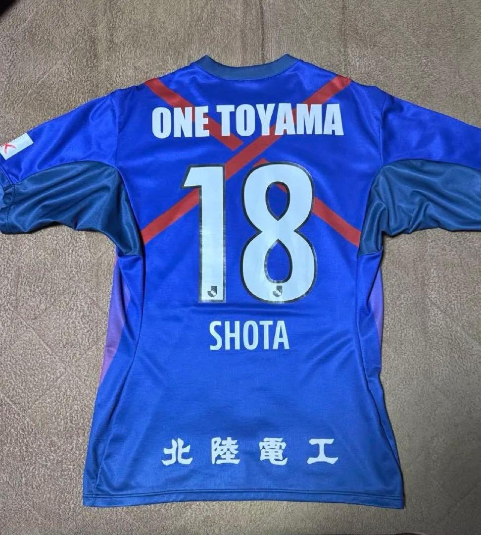 カターレ富山2022ユニフォーム 18 SHOTA