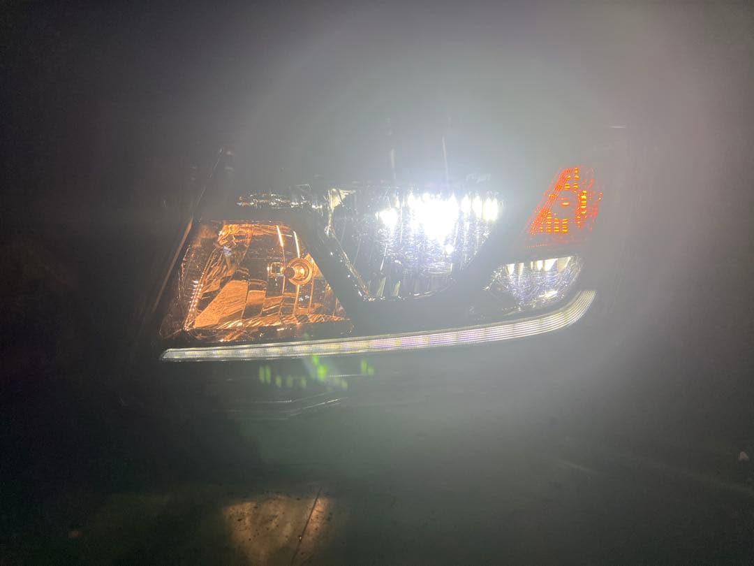 クリアヘッドライト オレンジウィンカー