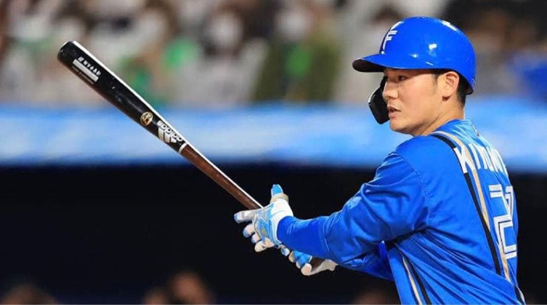 日本ハムファイターズ　清宮幸太郎 #21　バット NPBマーク 支給品 実使用