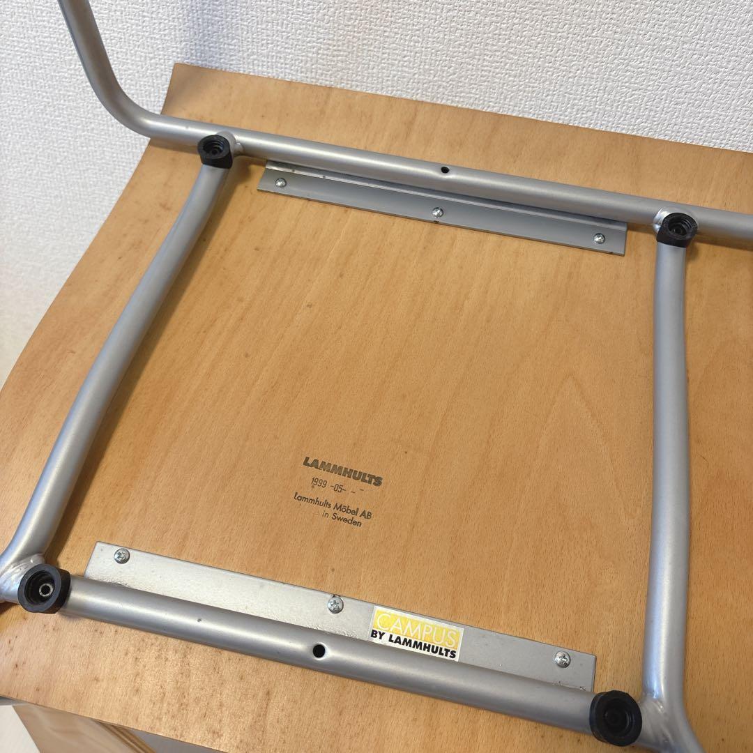 北欧レトロ LAMMHULTS CAMPUS ラムホルツ キャンパス 2脚セット