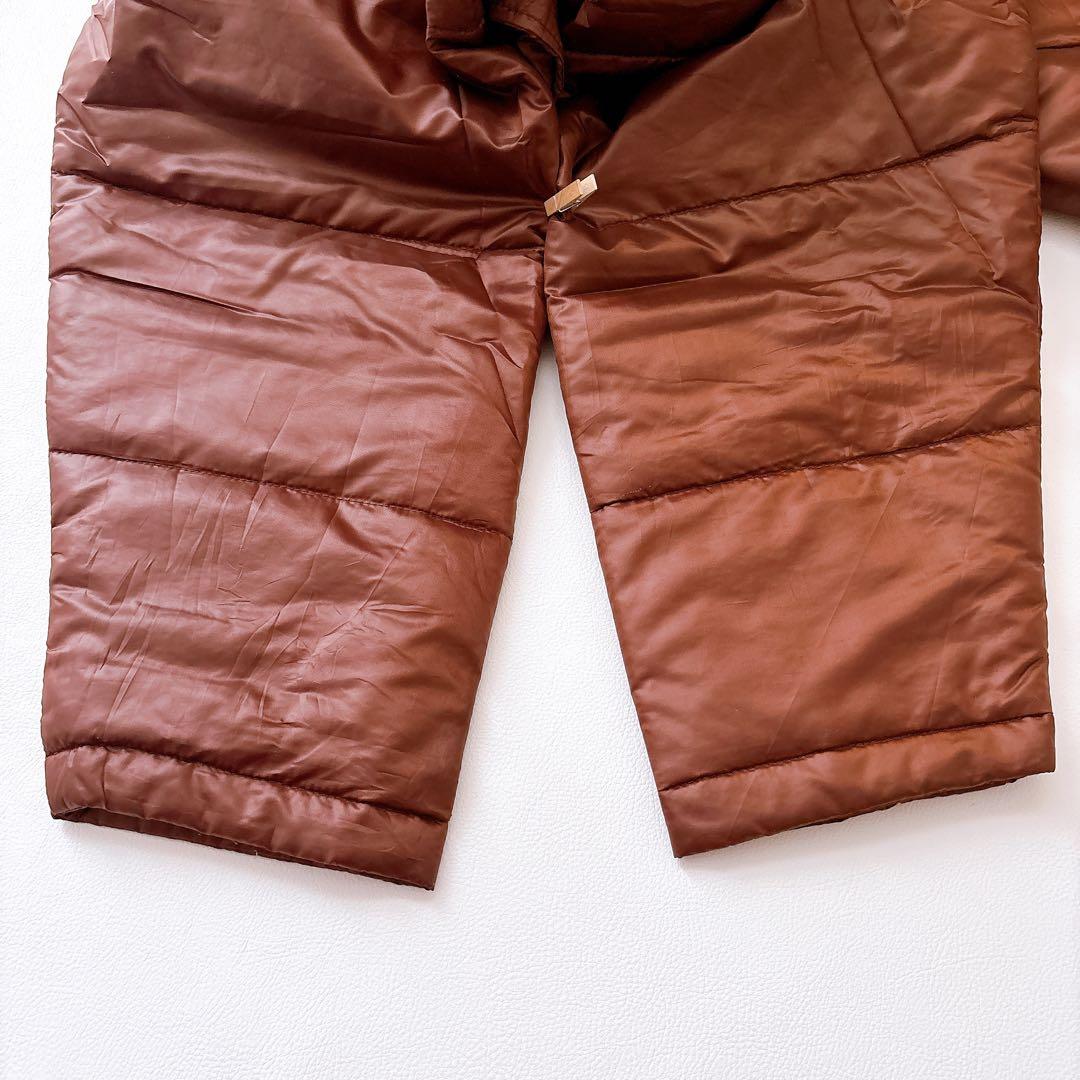 【希少】古着　adidas アディダス　ベンチコート　ユニセックス　茶　90s