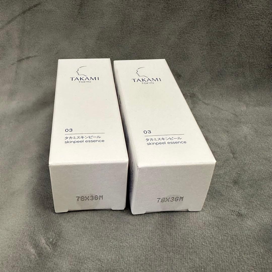 新品TAKAMIタカミスキンピール 30ml(角質ケア化粧液) 二つセットqe