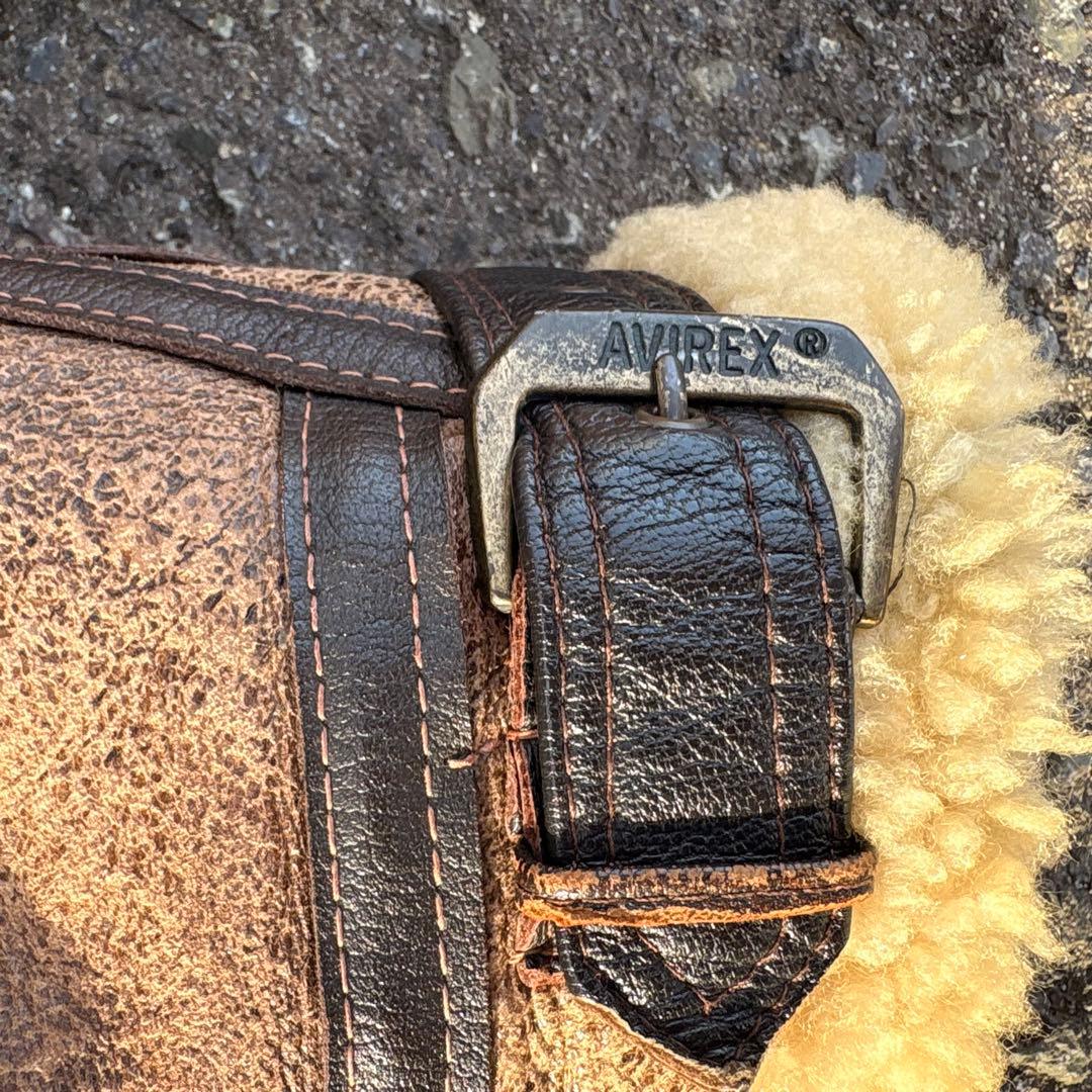 B-3 シープスキンジャケット AVIREX 美品