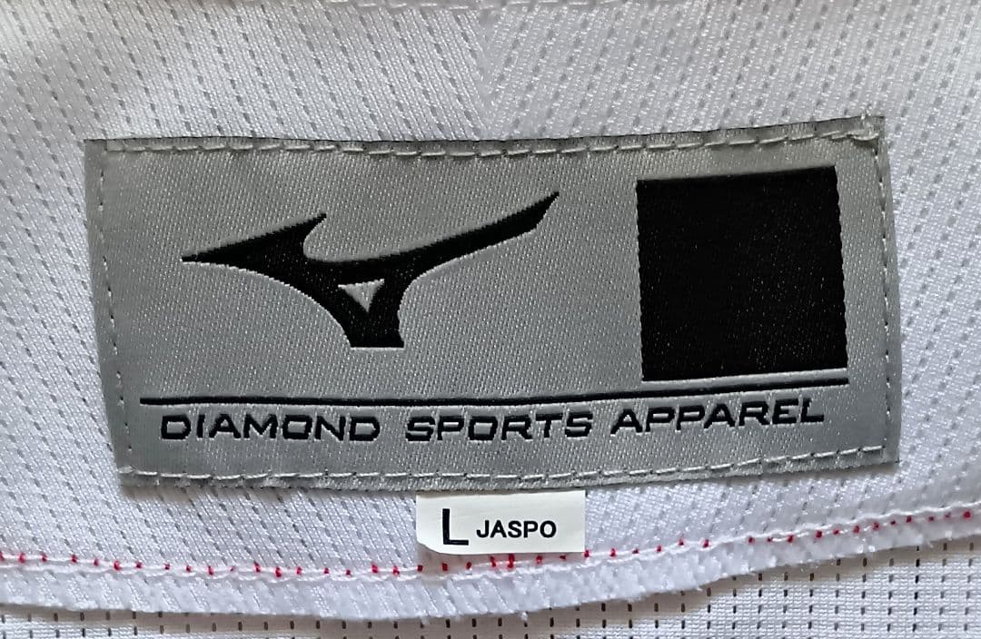 広島　東洋　カープ　新井　ホーム　ユニフォーム　ミズノ　L