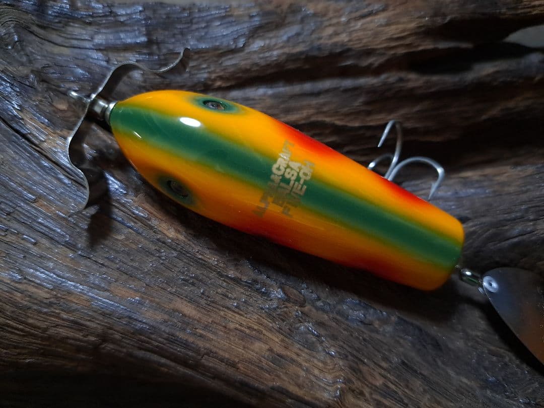 希少　デッドストック　ザウルス　バルサ50　マンボー　#2　イエローパロット