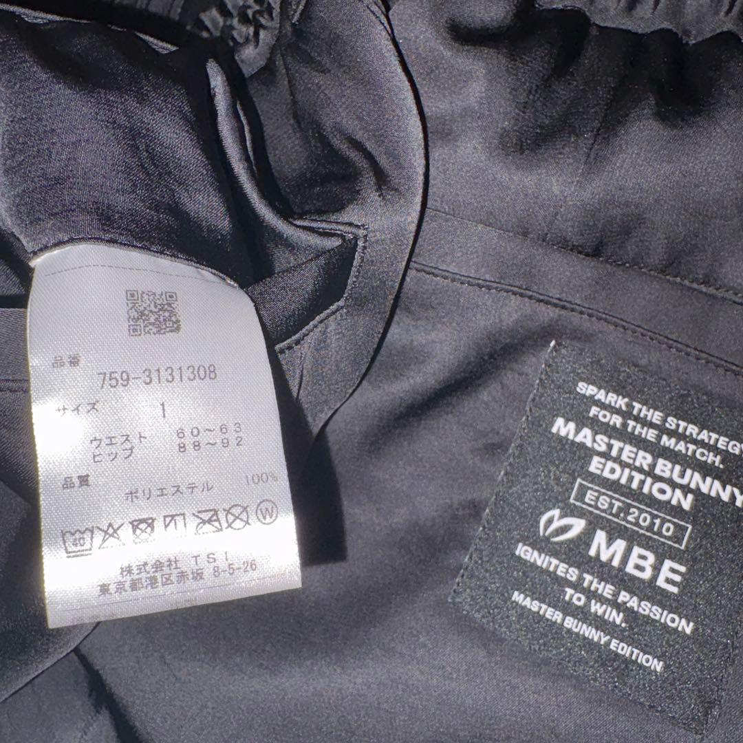 マスターバニー　ジョガーパンツ　ゴルフパンツ　1(M)レディースゴルフウェア　黒