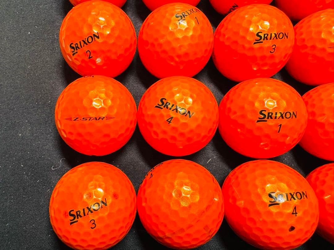 最新スリクソン Z-STAR 2025年式 30個　プレミアムパッションオレンジ