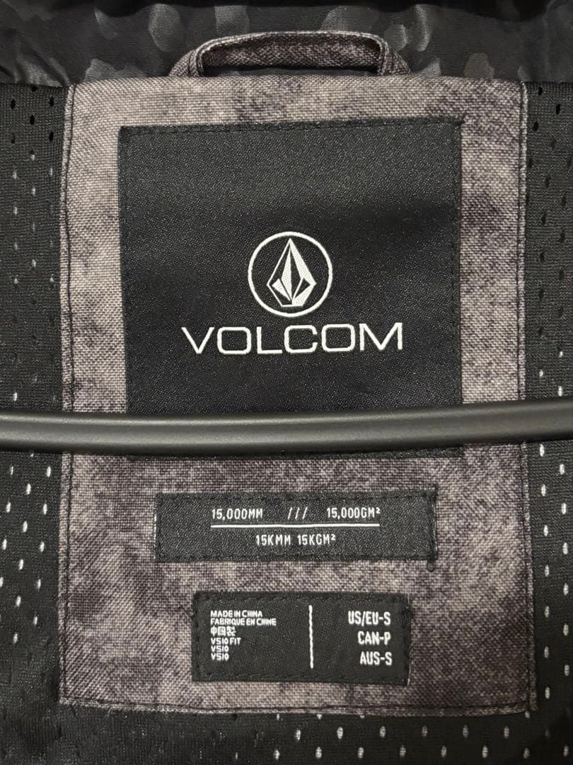 VOLCOM ボルコム Sサイズ グレー迷彩