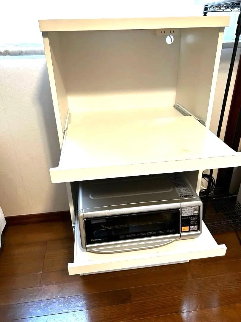 レンジボード　レンジ台　家電収納　スライド棚2箇所「フリード」