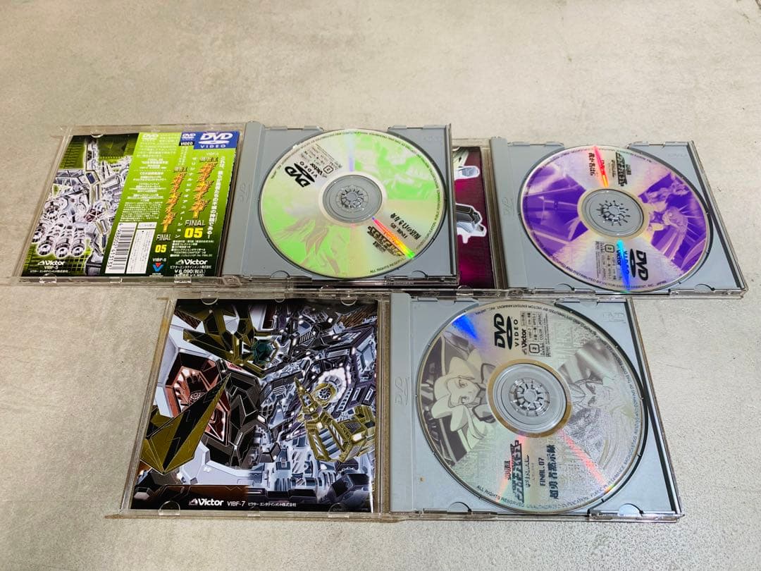 k0905-29★DVD 勇者王ガオガイガー FINAL 01-07