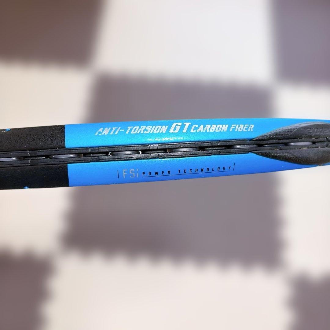 バボラ ピュアドライブ 硬式テニスラケット 300g 青