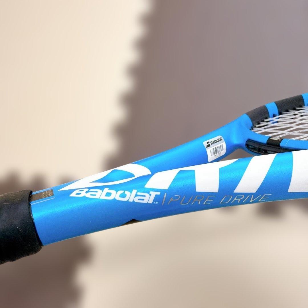 バボラ ピュアドライブ 硬式テニスラケット 300g 青