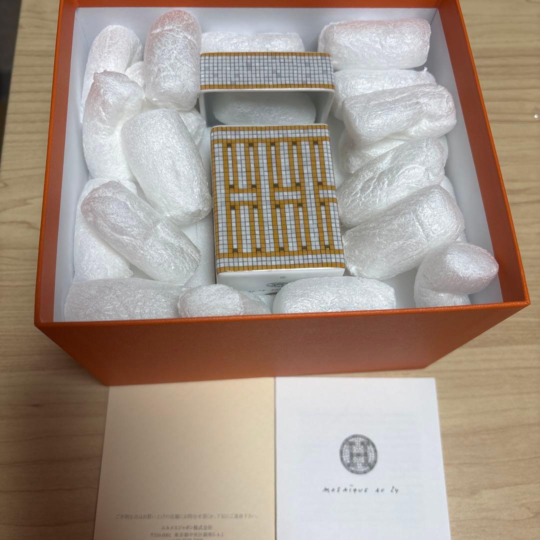 【最終価格】HERMES モザイク ヴァンキャトル 24 シュガーポッド未使用品