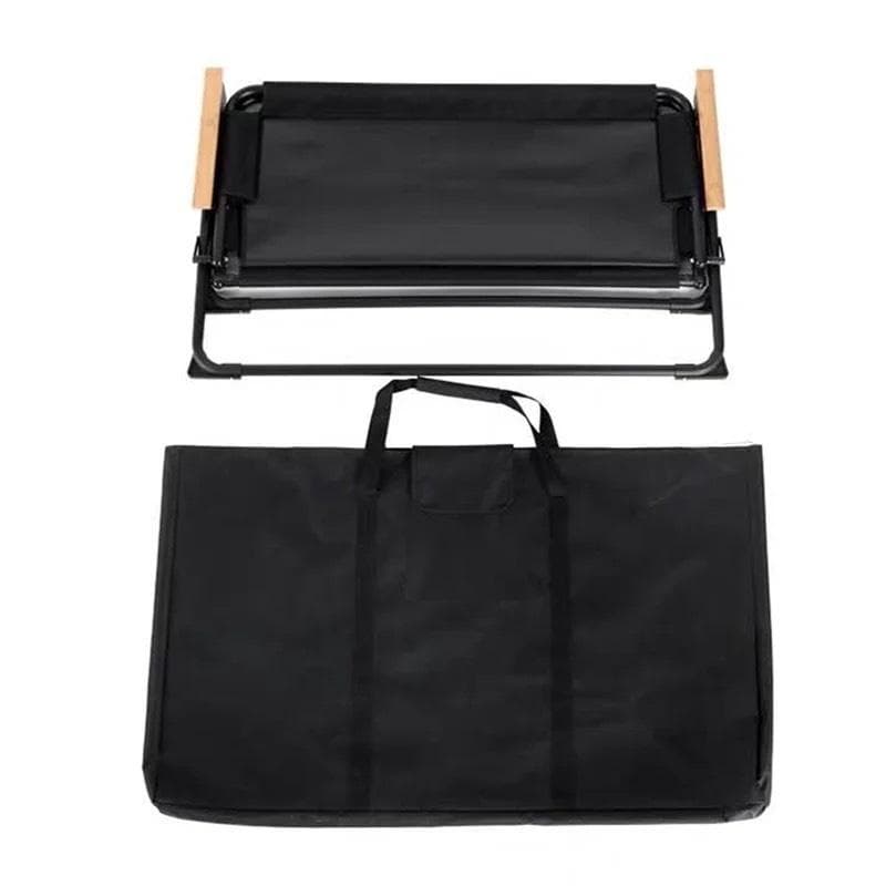 Simpleme ベンチチェア ブラック OW-130 クッションカバー付