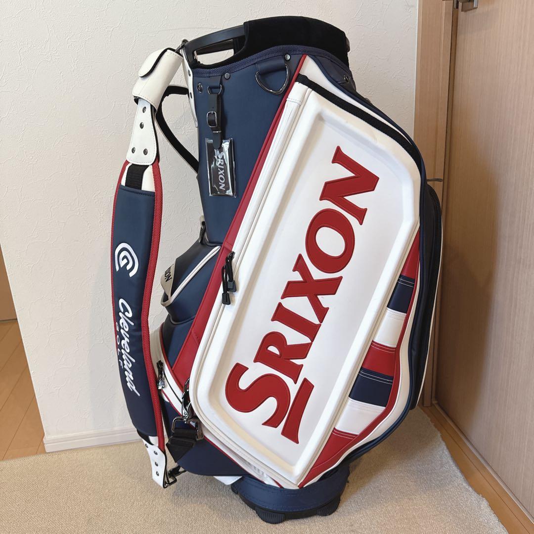 希少‼️【美品】SRIXON★スリクソン　ゴルフ　ツアーキャディバッグ／10.5型