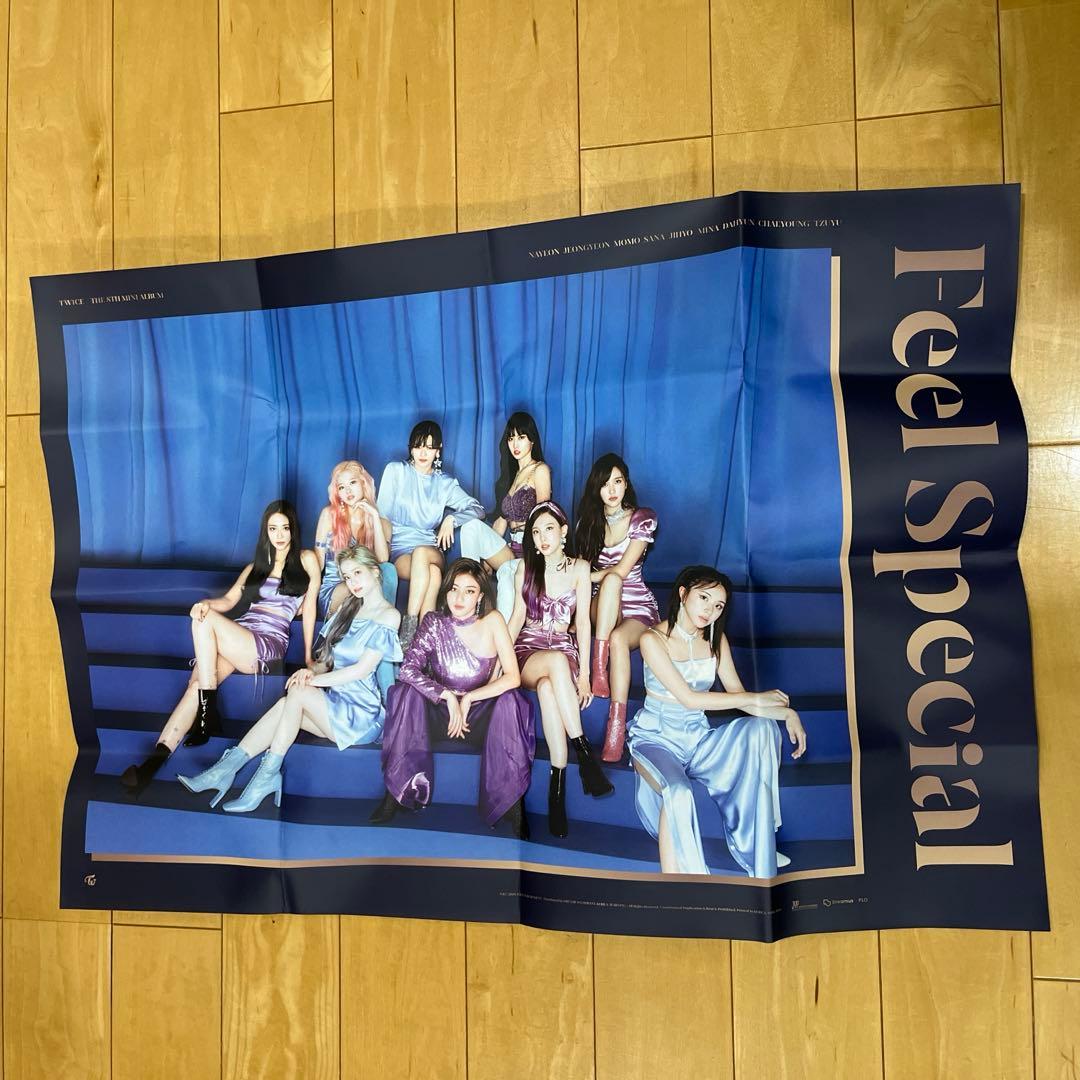 TWICE Feel Special アルバム CD、歌詞カード、ポスター付き