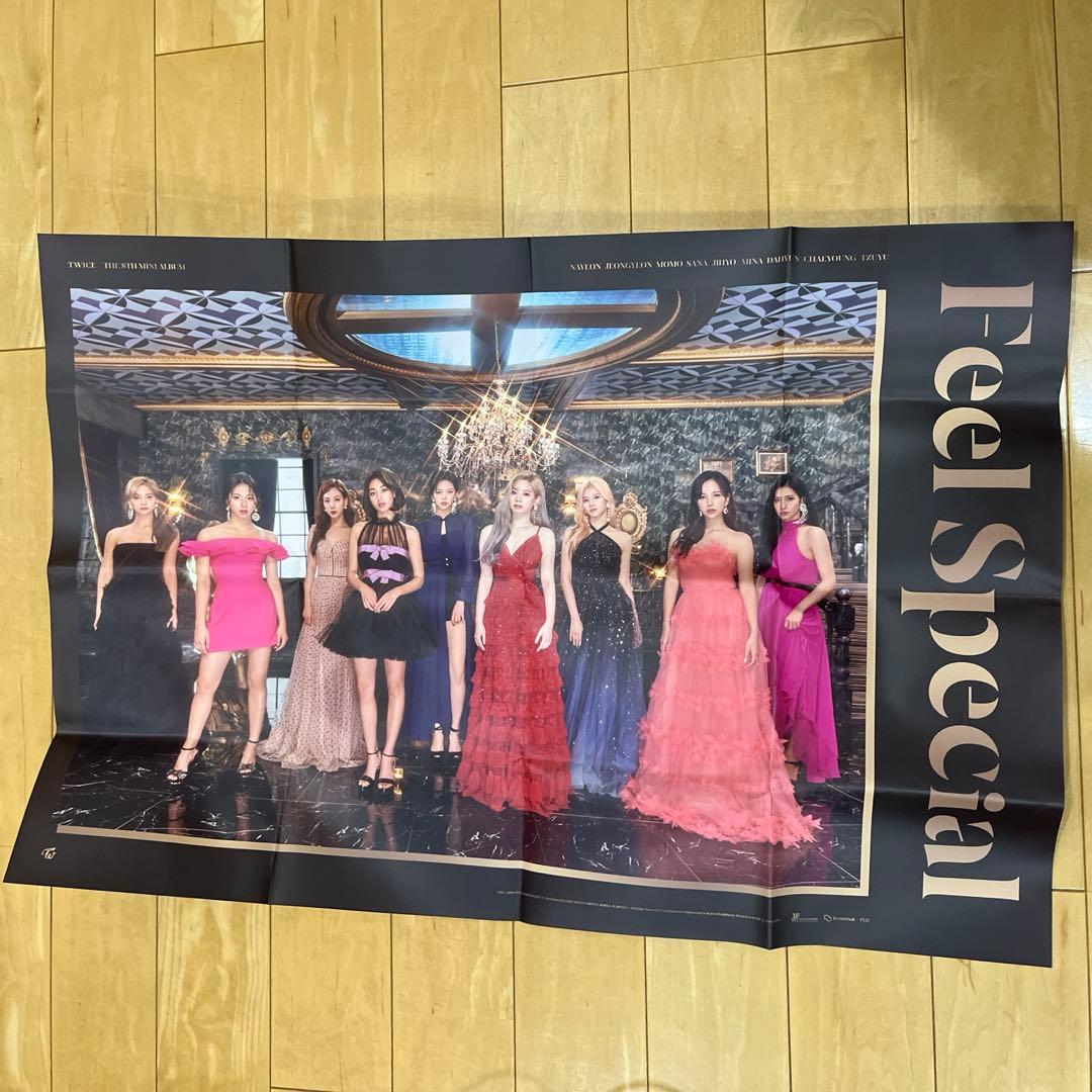 TWICE Feel Special アルバム CD、歌詞カード、ポスター付き