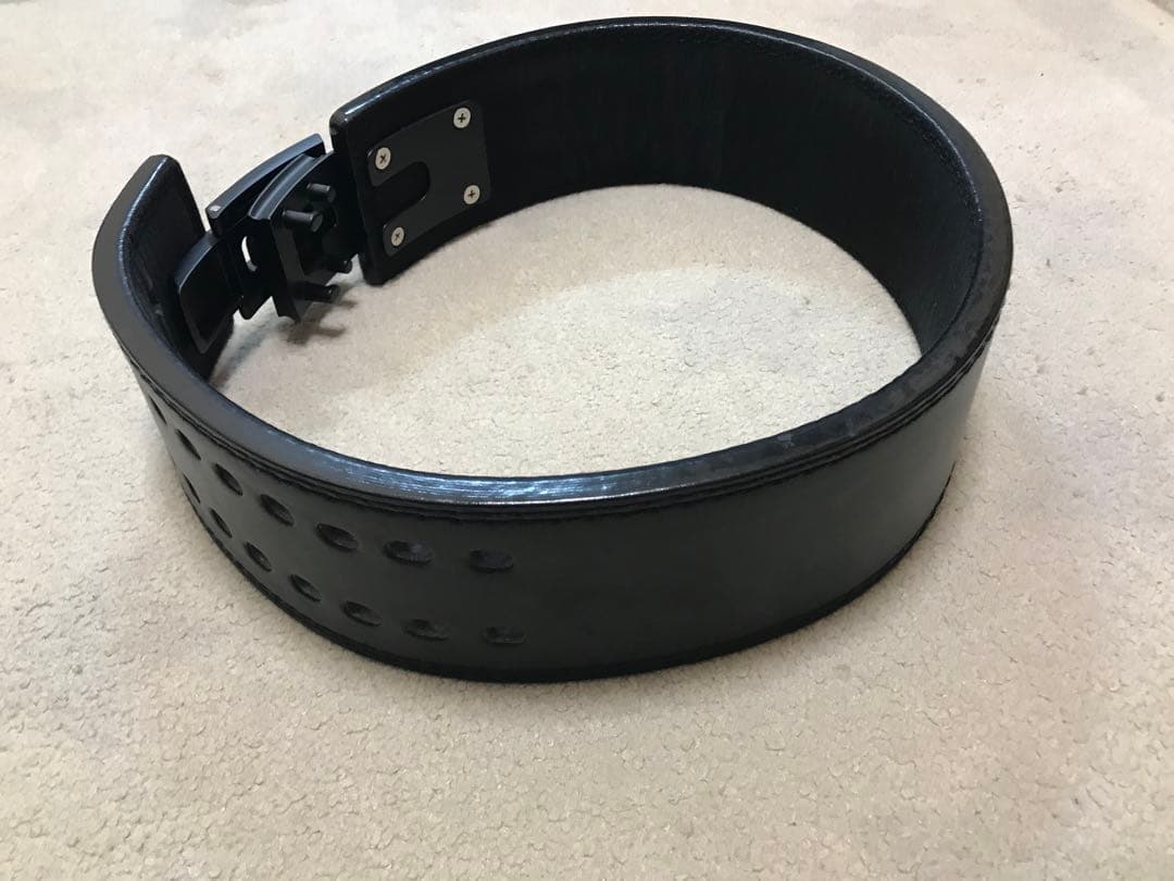 レバーアクションベルト　黒 　Mサイズ　75cm～95cm対応