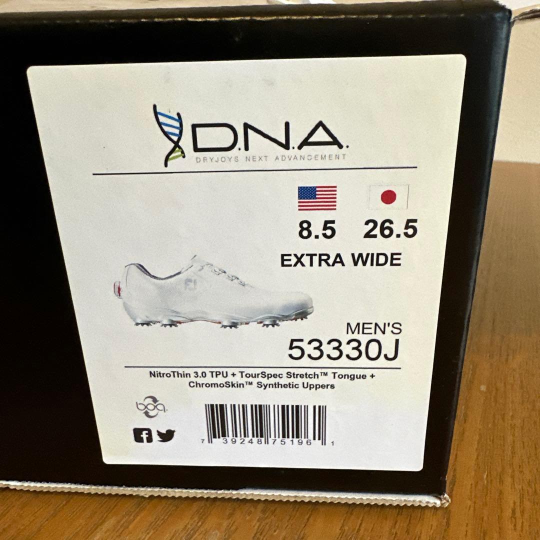Foot Joy DNA EXTRA WIDE 26.5cm 新品・未使用
