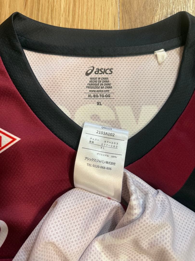 ヴィッセル神戸　大迫勇也2025シーズンレプリカユニフォーム(XLサイズ)